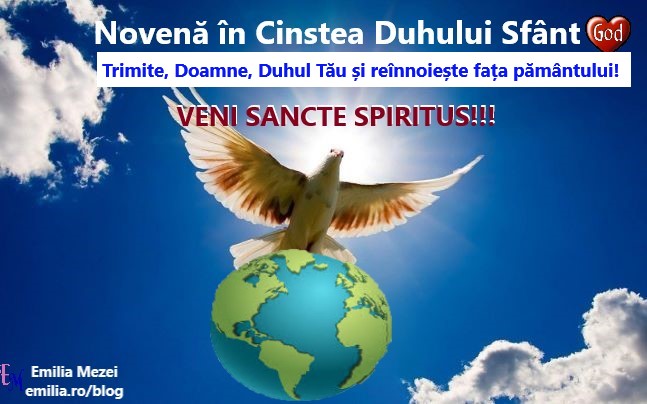 Novenă în Cinstea Duhului Sfânt.Veni sancte Spiritus!